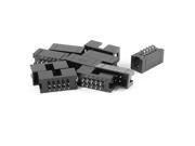 Unique Bargains 10 x 2.54mm Pitch 2x5 Pin Dual Rows IDC Box Connector Headers