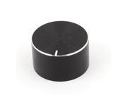 Unique Bargains 6mm Dia Knurled Shaft Potentiometer Volume Control Rotary Knobs Black