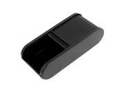 Plastic Holder Rolling Door Car Auto Sundries Storage Box Black