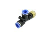 Unique Bargains 8mm Joint 3 8 Male Threaded Pneumatic Joint Quick Fitting Connector