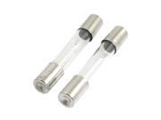 Microwave Oven Replacement Part 6x40mm Axial Glass 0.8A 5KV Fuse Tubes 2Pcs