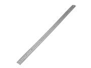 Unique Bargains Carpentry Stainless 50cm 20 Inch Straight Ruler Tool