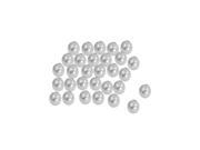 Unique Bargains 30 Pcs x 9mm Diameter Steel Ball for Bicycle Bikes Hubs Bearing