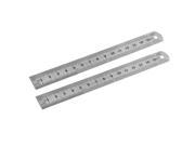 Stainless Ruler With Both 6 inch 15 cm Clear Mark