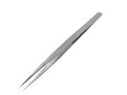 Unique Bargains Polished SS SA Stainless Steel Pointy Tip Tweezers Tool 5.5