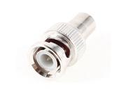 Unique Bargains Alloy RCA Female Socket to BNC Male Jack Straight RF Coax Adapter