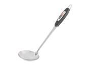Kitchenware Plastic Handle Stainless Steel Soup Spoon Ladle 27cm Long