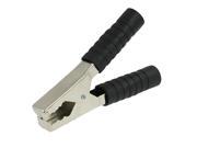 Unique Bargains Spring Loaded 200A Alligator Clip Welding Ground Earth Clamp Black Handle