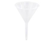 Lab Laboratory Experiment 90mm Dia Mouth Plastic Liquid Water Filter Funnel