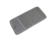 Unique Bargains Gray 12 Compartments Sun Visor CD Holder Pocket Case 30.5 x 15.5cm for Auto