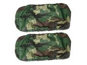 Unique Bargains Camouflage Pattern Dust Proof Car Licence Plate Frame Cover Guard 2 Pieces