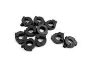 Unique Bargains Motorcycle 7 8 Dia Handlebar Throttle Cable Mount Line Holder 10 Pcs for Homag