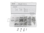 330 Pieces Nut Washer Ring Phillips Head Screw Bolts Assortment Kit