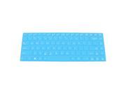 Blue Silicone Keyboard Skin Film Cover Protector for Asus 15 Notebook