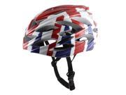 UK Flag Stripe Women Men Skateboard Skiing Racing Bicycle Bike Sports Helmet