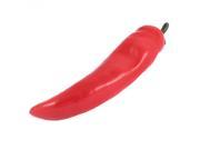 Red Plastic Home Decorative Vegetable Artificial Chili Pepper