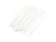 14 x Clear White Plastic Liquid Transfer Pasteur Pipette 6 Length 3ml