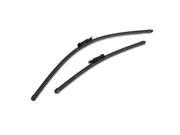 2 Pcs Universal Car Windshield Wiper Blade 17 24 Long Black for Buick GL8