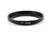 Unique Bargains 37 43mm 37mm to 43mm Aluminum Step Up Filter Ring Adapter for Camera