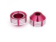 Unique Bargains Motorbike Metal Modified Fork Cup Front Wheel Cups Replacement Burgundy 2 Pcs