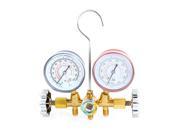 Auto Air Conditioning Refrigeration Double Dial Manifold Gauge Charging Hose