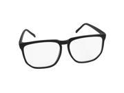 Unique Bargains Men s Eyewear Plastic Frame Full Rim Clear Lens Glasses