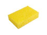 Durable Practical Perforated Perforated Car Wash Sponge Yellow