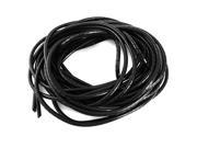 Unique Bargains Electric Wires 5.5mm OD 12M Spiral Wrapping Bands Black