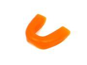 Unique Bargains Orange Soft Plastic Boxing Single Layer Mouth Guard Gum Shield Teeth Protector