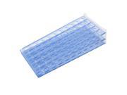 Clear Blue 3 Layers 50 Slots 15mm Centrifuge Tube Storage Case Rack Stand