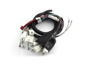 Unique Bargains Motorbike Ultima Complete System Electrical Main Wiring Harness for WY