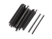 Unique Bargains 50PCS 2.54mm Spacing 40P Right Angle Male Pin Header Connector Strip