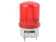 AC 220V Rotating Flash Light Industrial Signal Warning Lamp Red