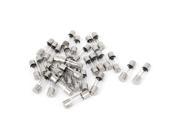 AC 250V 13A Quick Blow Acting Type Glass Tube Fuses 5mm x 20mm 30 Pcs