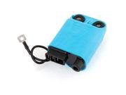 Plastic Single Phase Diode Motorcycle Bridge Rectifier Blue for Piaggio