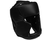 Adult Faux Leather Fighting Boxing Headgear Helmet Head Protector Size XL