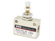 Unique Bargains ASC 08 G1 4 Pipe Port One Way Air Operating Pneumatic Flow Control Valve