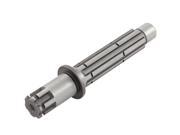 Unique Bargains 114mm Length Motorcycle Gearbox Counter Shaft Gray for JH70