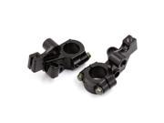 Unique Bargains 2pcs 7 8 Right Handlebar Mirror Mount Holder Clamp 10mm Thread Dia for FXD