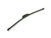 Unique Bargains 35cm Length Windscreen Spare Bracketless Wiper Blade Green Black for Auto Car