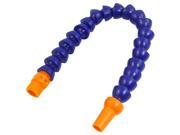 Unique Bargains 6.5mm Nozzle to 13mm Thread Flexible Coolant Pipe Blue Orange