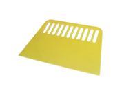 Unique Bargains House Wall Wallpaper Painting Tool Plastic Handheld Putty Scraper Light Yellow