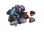 100pcs Assorted Colors 0.46mm Guitar Picks Gauges