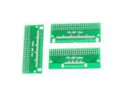 Unique Bargains 3 Pcs FPC 50P 0.5mm 1mm to 2.54mm Pitch Adapter Plate PCB Board 65mm x 26mm