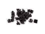 Unique Bargains 35 Pcs 12mmx12mmx9mm 4 Pin DIP PCB Panel Momentary Tactile Push Button Switch