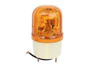 AC 220V LTE 1101 Yellow Rotary Warning Light Beacon Lamp for Industrial