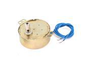 AC 220V 240 50 60Hz 4W Wires Leads Microwave Oven Synchronous Motor