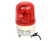 AC 220V 10W Industrial Signal Safety Rotating LED Flash Warning Light Lamp Red
