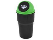 Vehicle Car High capacity Rubbish Garbage Dust Can Black Green
