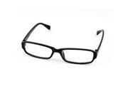 Full Rim Single Bridge Clear Lens Plain Glasses Eyeglasses Plano Spectacle Black